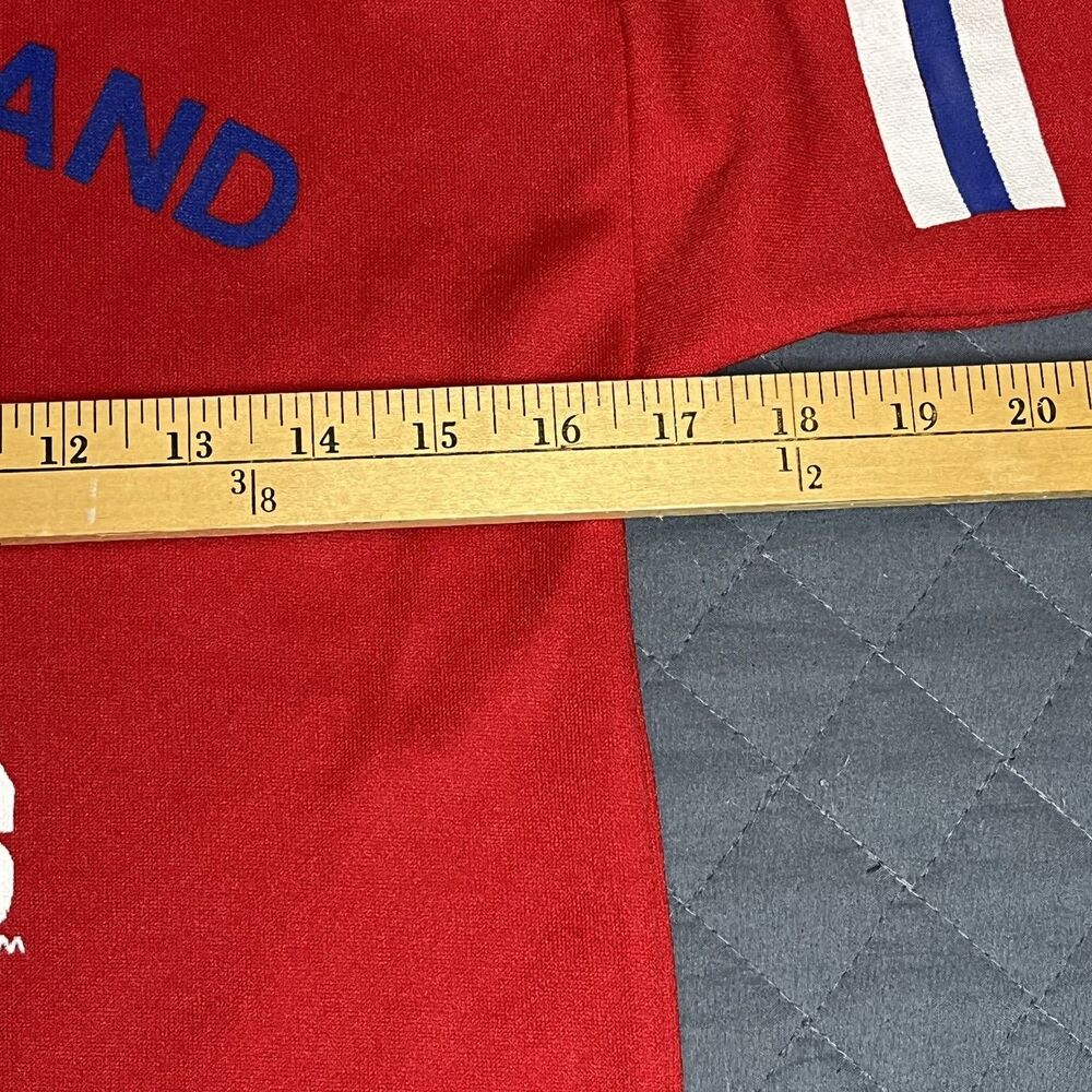 Vintage Hutch New England Patriots Men's Medium Youth Football NFL #11 Shirt - Picture 9 of 10